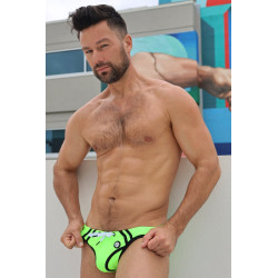 Breedwell Slip de bain Expose Swim Vert neon